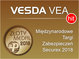 VESDA ze złotą statuetką MTP na targach Securex 2018